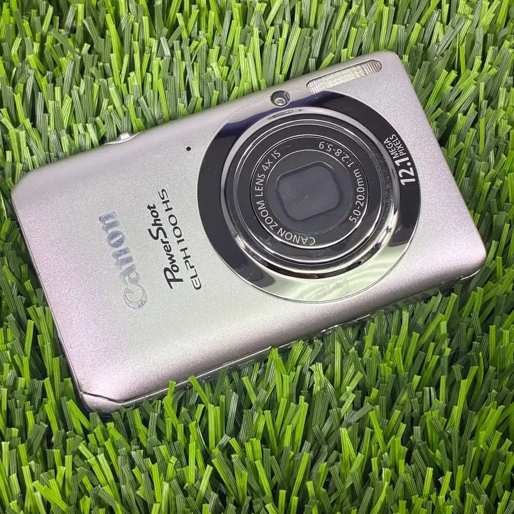 Canon PowerShot ELPH 100 HS 12.1MP Digital Camera Bundle with Battery, Charger,